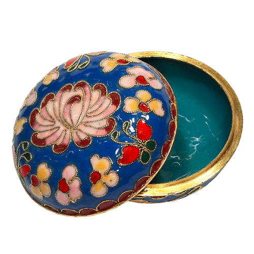 Döschen L 0326 blau